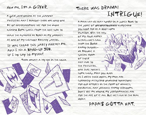 Joker Hardcover Ruled Journal inside page 2