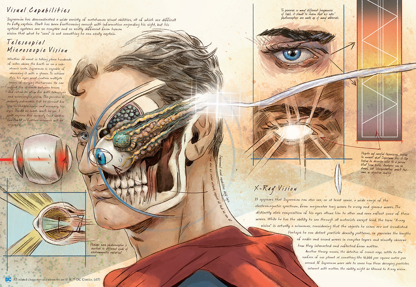 DC Comics: Anatomy of a Metahuman inside page 2