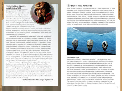 Star Trek: The Kingon Empire inside page 4