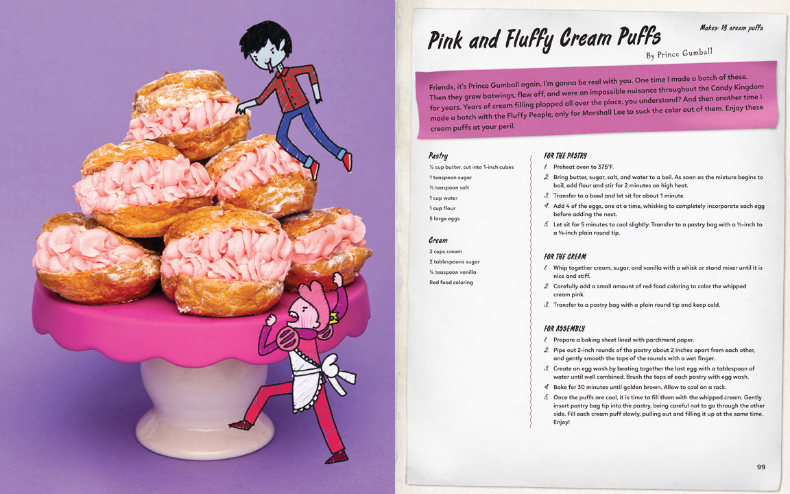 Adventure Time: The Official Cookbook inside page 3