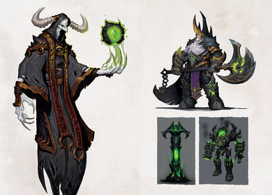 World of Warcraft: Legion Hardcover Blank Sketchbook inside page 4