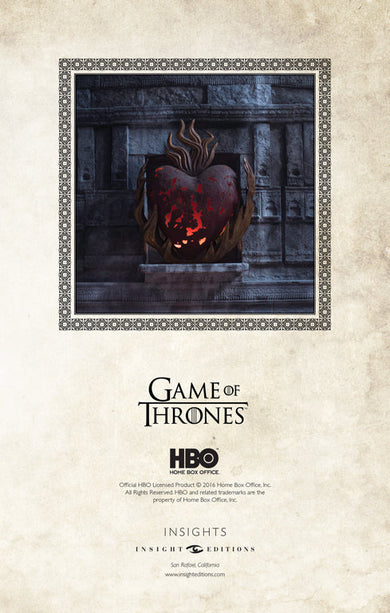 Game of Thrones: Valar Morghulis Hardcover Ruled Journal inside page 3