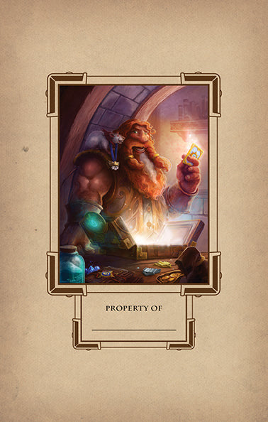 Hearthstone Hardcover Ruled Journal inside page 2