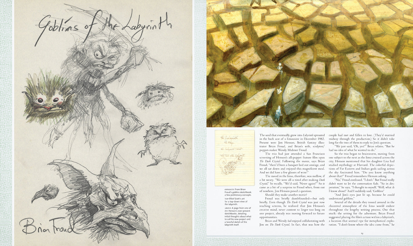 Labyrinth: The Ultimate Visual History inside page 1