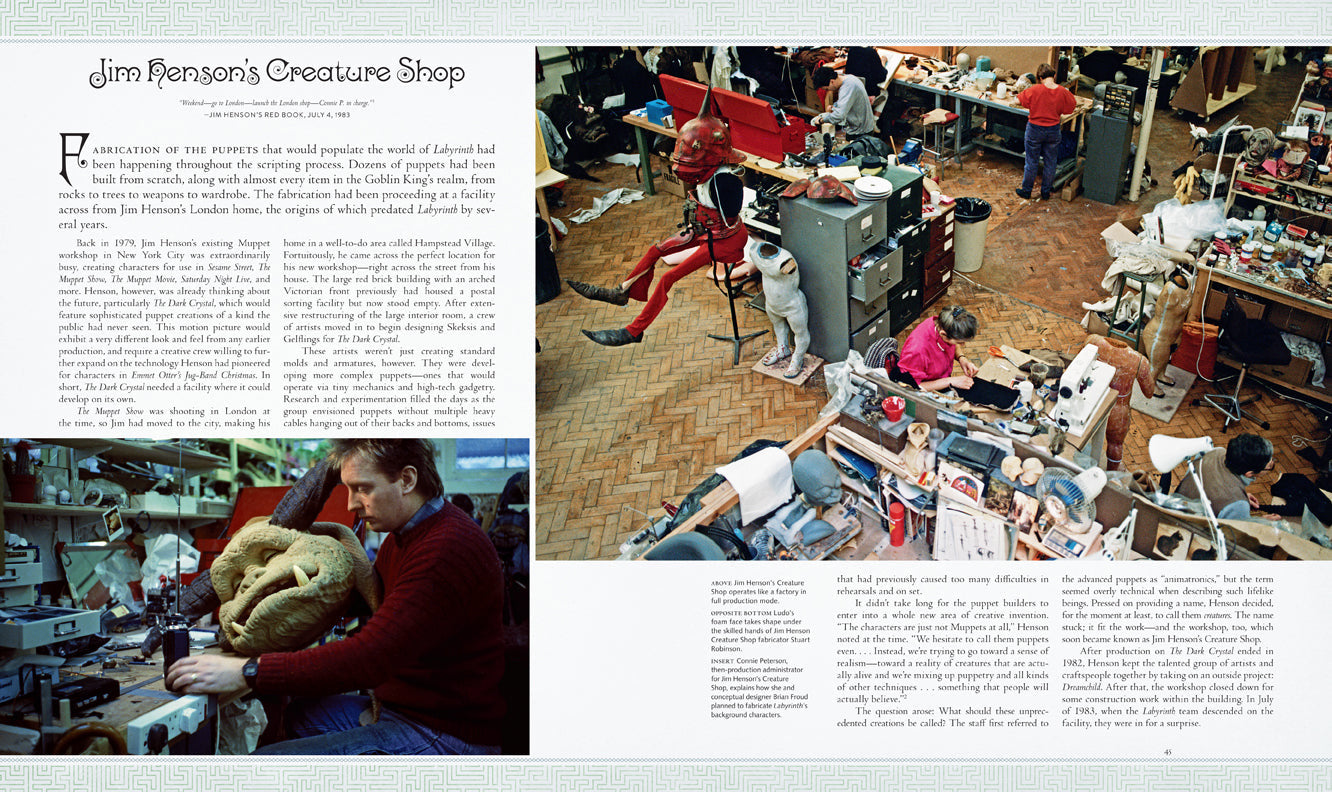 Labyrinth: The Ultimate Visual History inside page 2