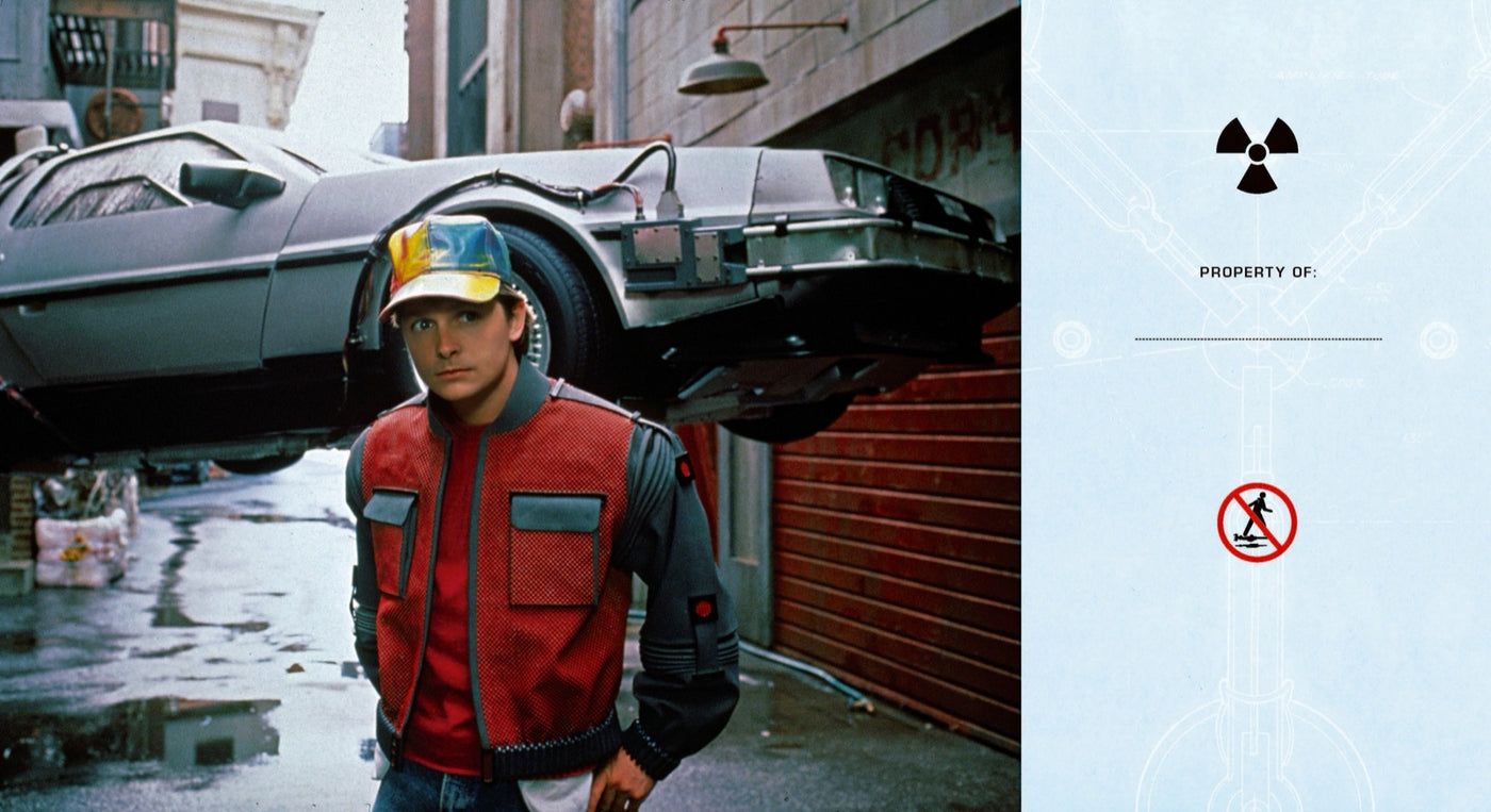 Back to the Future Hardcover Ruled Journal inside page 1