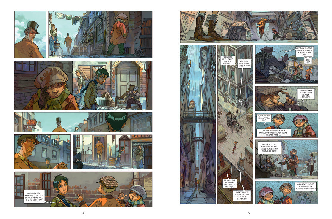 Baker Street Four, Vol. 1 inside page 2