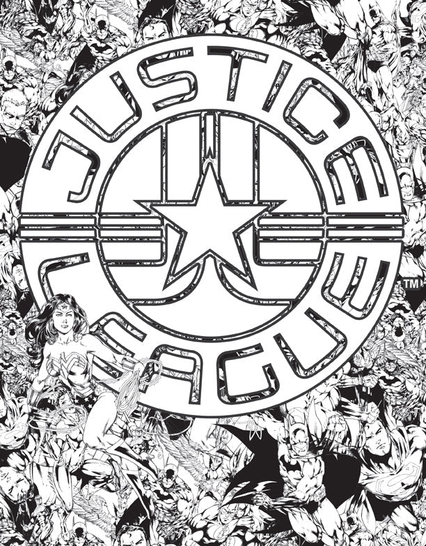 DC Comics: Wonder Woman Coloring Book inside page 1