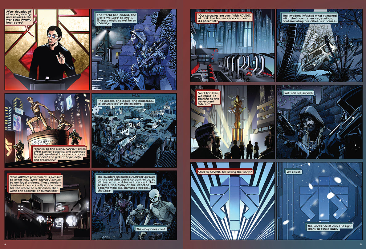 XCOM 2: FACTIONS inside page 2