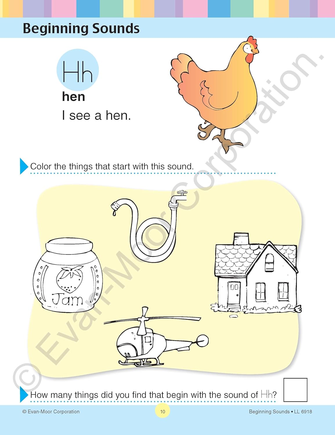 Beginning Sounds (Learning Line)-Children’s Educational: Language/ literature/ literacy-買書書 BuyBookBook