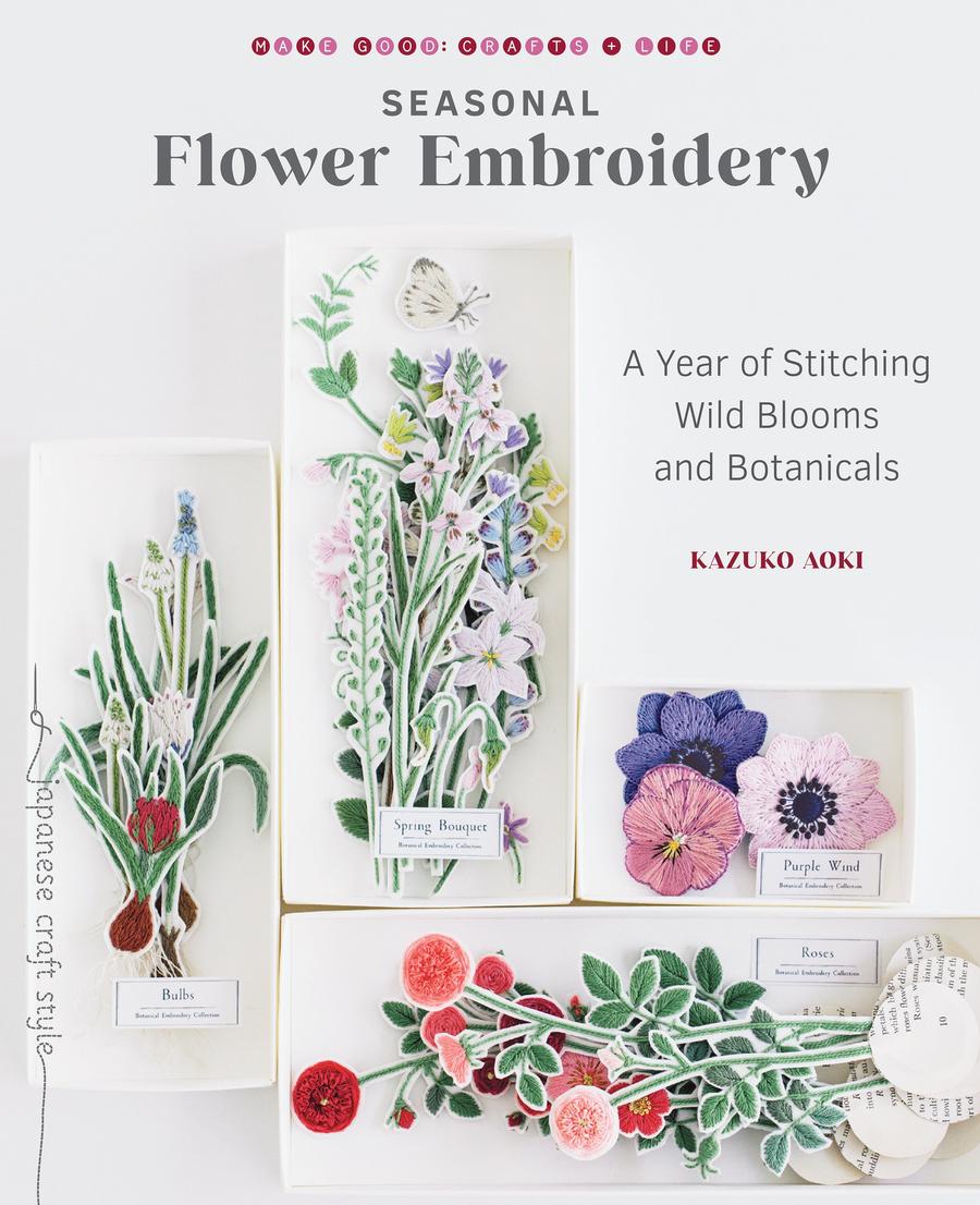 Seasonal Flower Embroidery-Lifestyle and Leisure-買書書 BuyBookBook
