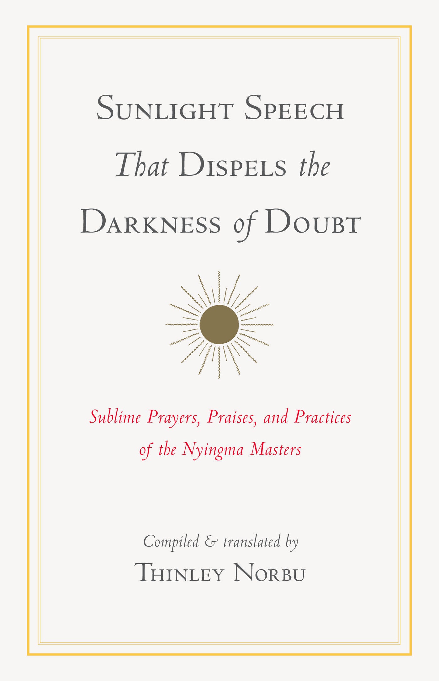 Sunlight Speech That Dispels the Darkness of Doubt-Religion and beliefs-買書書 BuyBookBook
