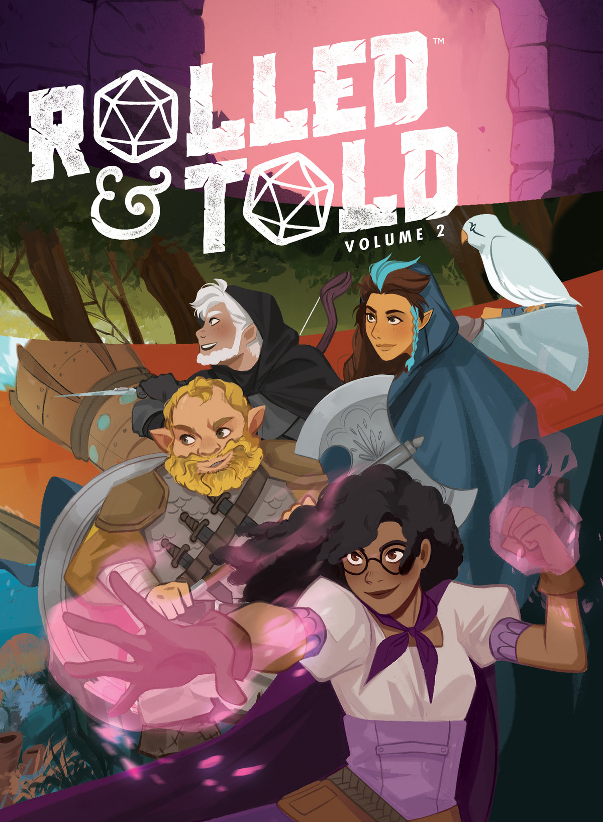 Rolled & Told Vol. 2 cover (ISBN 9781620107454)