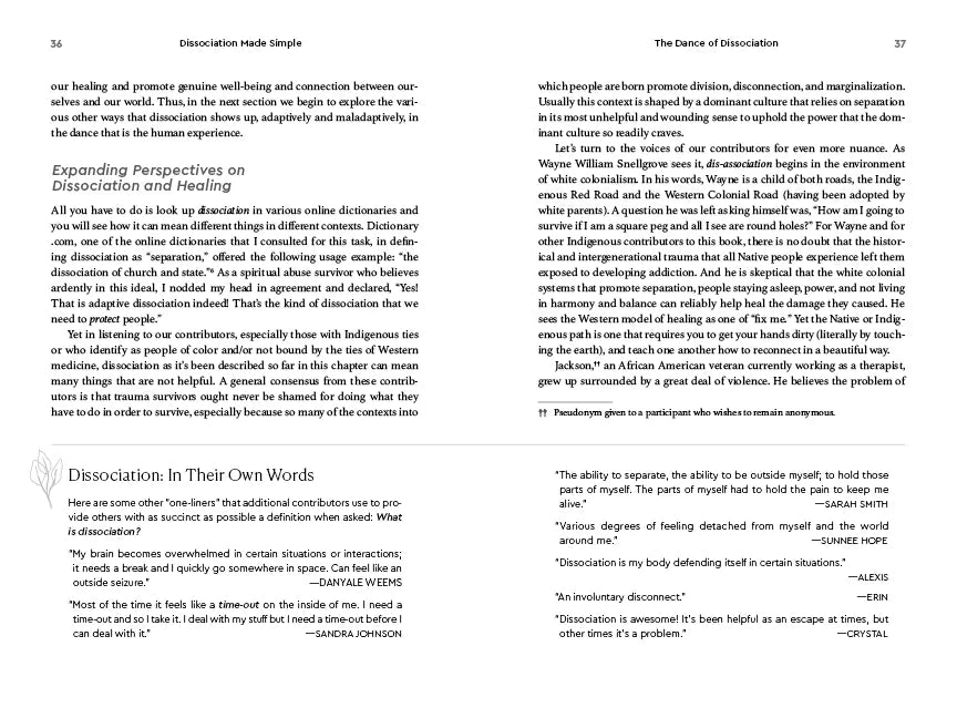 Dissociation Made Simple US - Paperback / softback