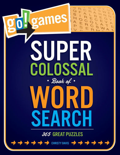 Go!Games Super Colossal Book of Word Search-Hobbies/ quizzes/ games-買書書 BuyBookBook