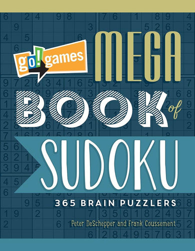 Go!Games Mega Book of Sudoku-Hobbies/ quizzes/ games-買書書 BuyBookBook
