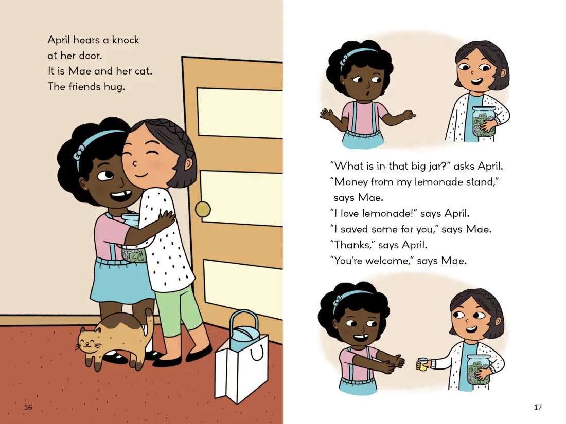 April & Mae and the Animal Shelter US - Hardback