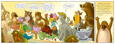 Owl's Fall Feast Fiasco US - Hardback