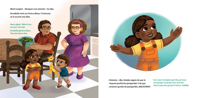 El gumbo más delicioso / Yumbo Gumbo (Spanish Bilingual Edition) interior 2 (ISBN 9781623544027)