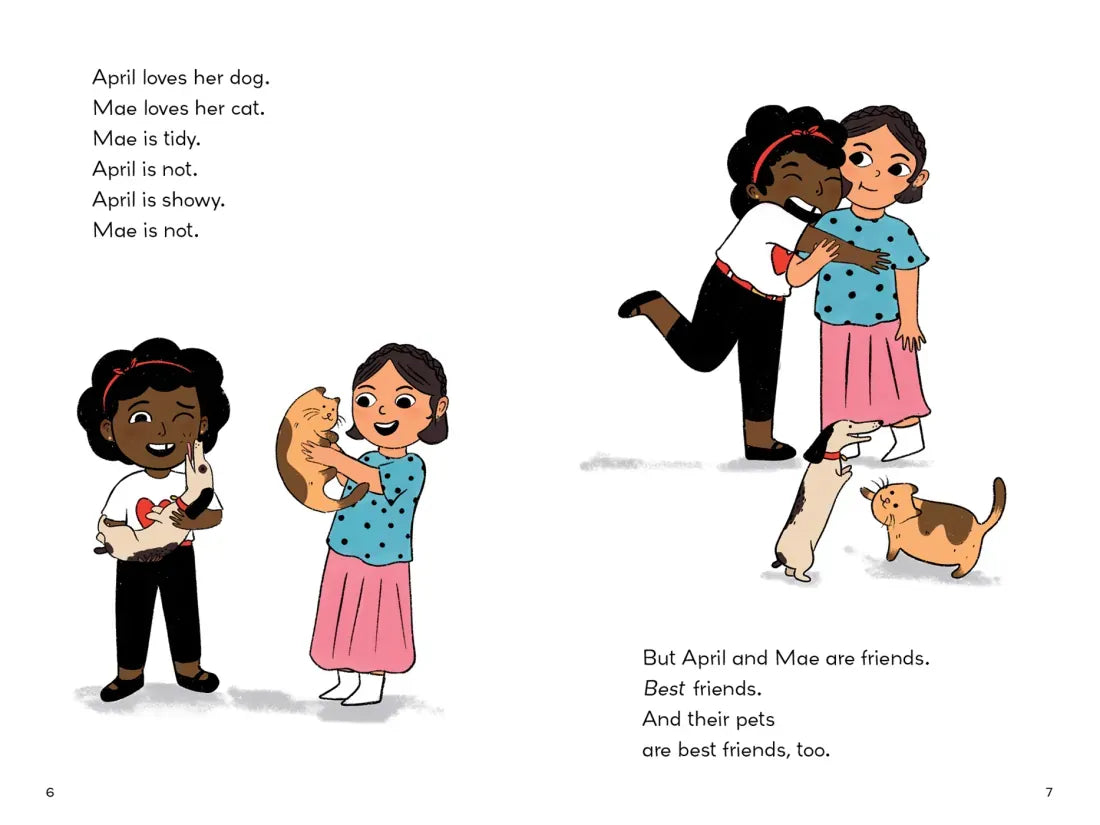 April & Mae and the Tea Party US - Paperback / softback