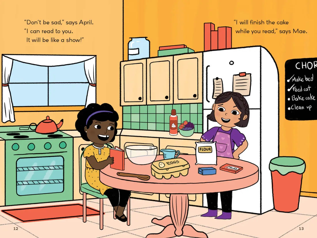 April & Mae and the Book Club Cake US - Hardback
