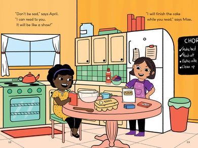 April & Mae and the Book Club Cake US - Hardback