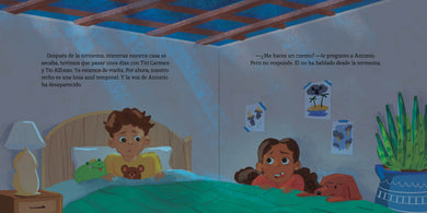 Nuestro techo es azul (Spanish Edition) interior 2 (ISBN 9781623544225)