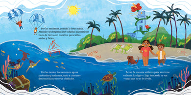 Nuestro techo es azul (Spanish Edition) interior 3 (ISBN 9781623544225)