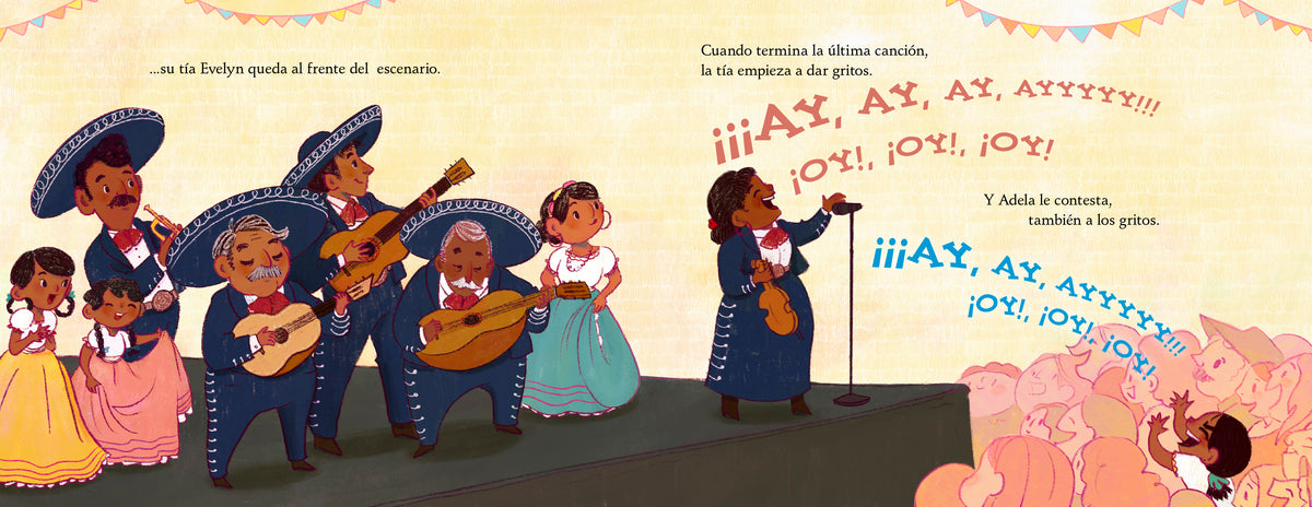 Los mariachis de Adela (Spanish Edition) interior 1 (ISBN 9781623544454)