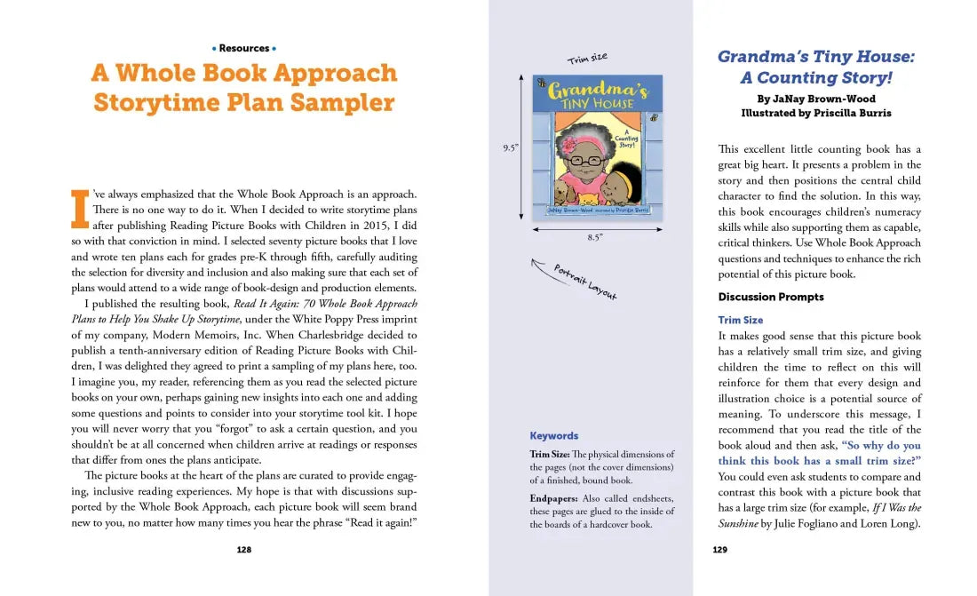 Reading Picture Books with Children US - Paperback / softback
