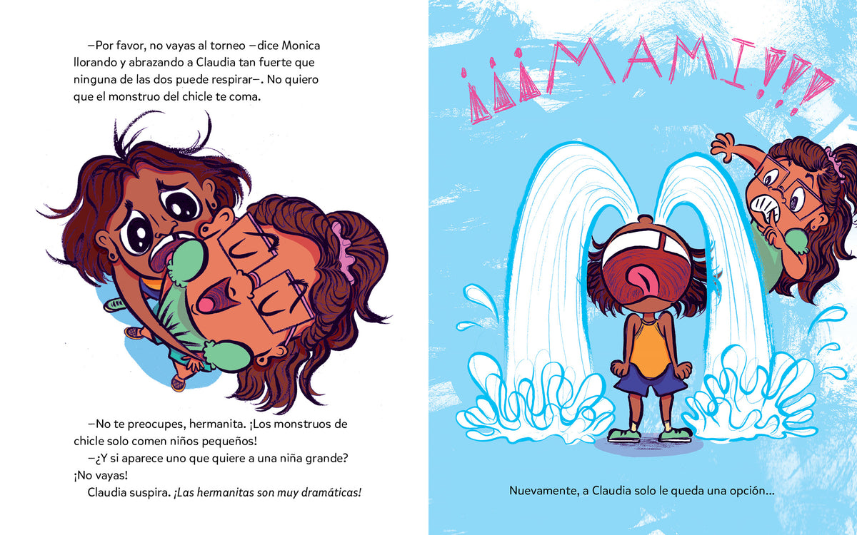 Hermana pegajosa (Spanish Edition) interior 1 (ISBN 9781623545802)