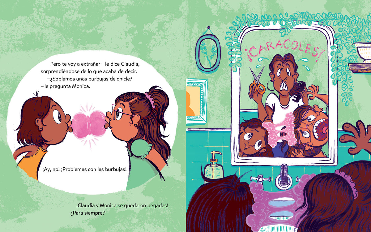 Hermana pegajosa (Spanish Edition) interior 2 (ISBN 9781623545802)
