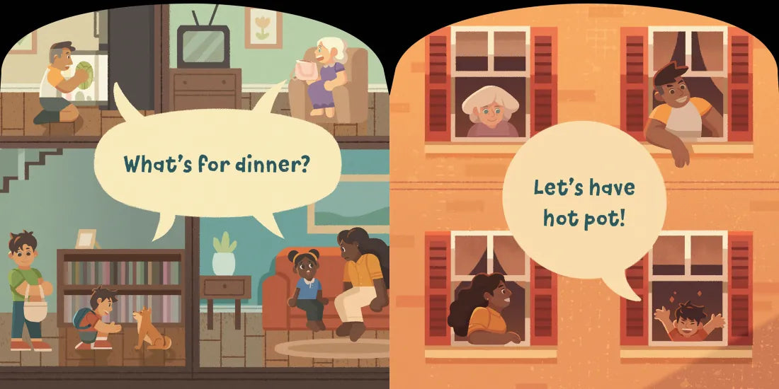 Hot Pot Night! US - Board book