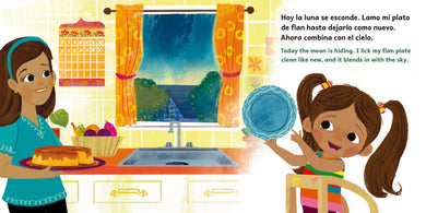 Chef luna / Moon Chef (Spanish Bilingual Edition) interior 2 (ISBN 9781623546717)