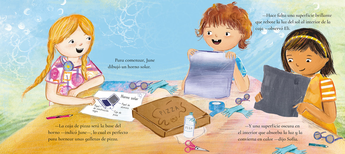 El horno solar de June interior 1 (ISBN 9781623547479)