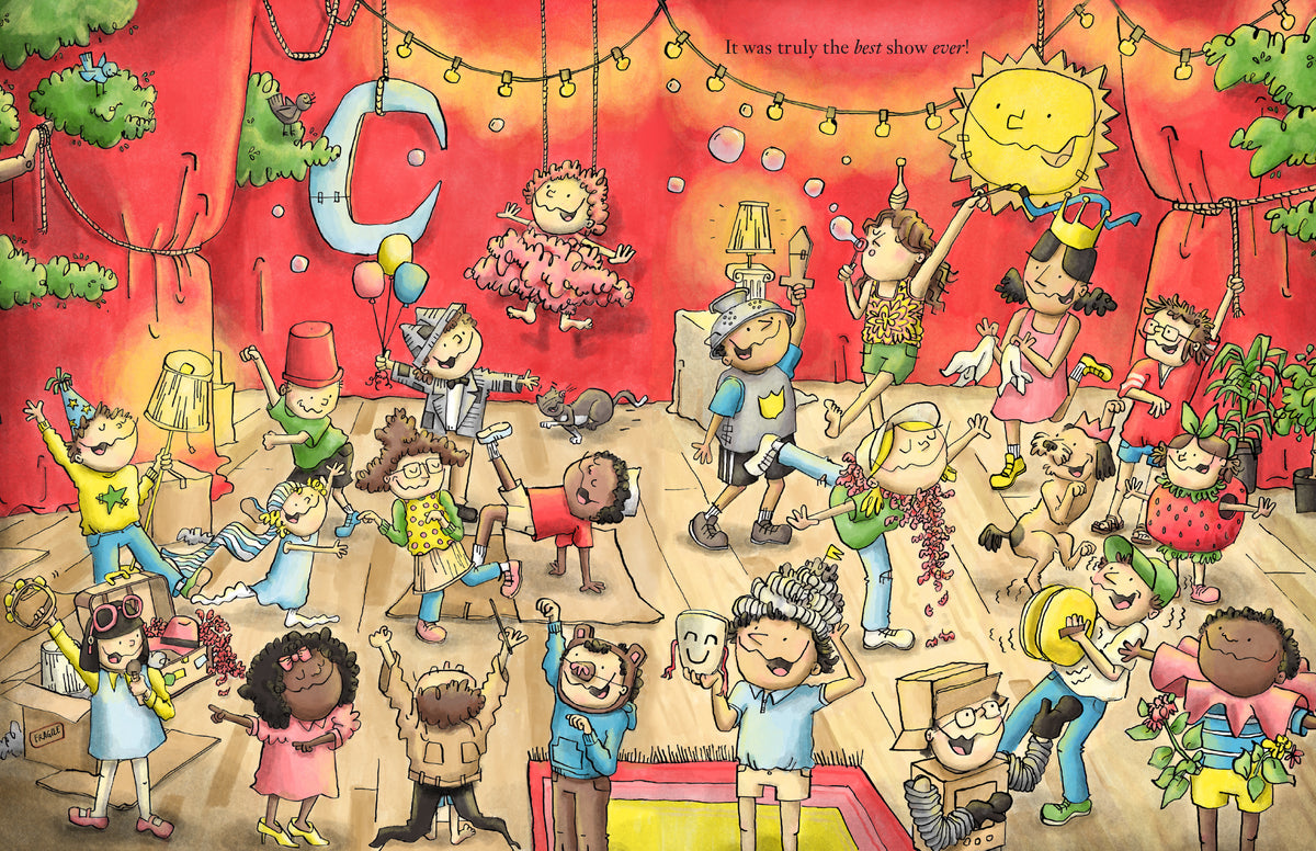 The Amazing Backyard Welcome Show interior 2 (ISBN 9781623548292)
