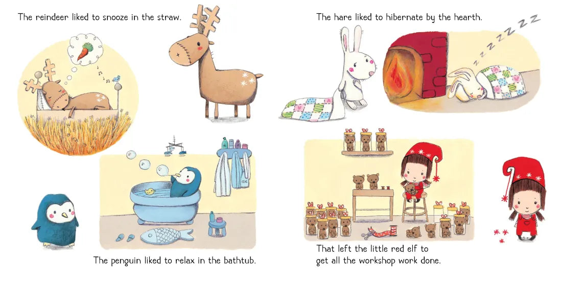 The Little Red Elf US - Hardback