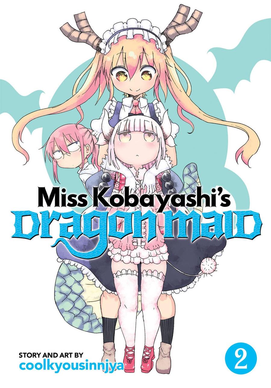 Miss Kobayashi's Dragon Maid Vol. 2-Manga and East Asian style / tradition comic books-買書書 BuyBookBook