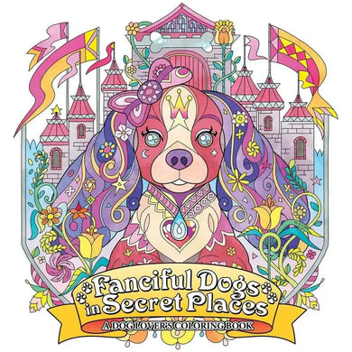 Fanciful Dogs in Secret Places: A Dog Lover's Coloring Book-Lifestyle and Leisure-買書書 BuyBookBook