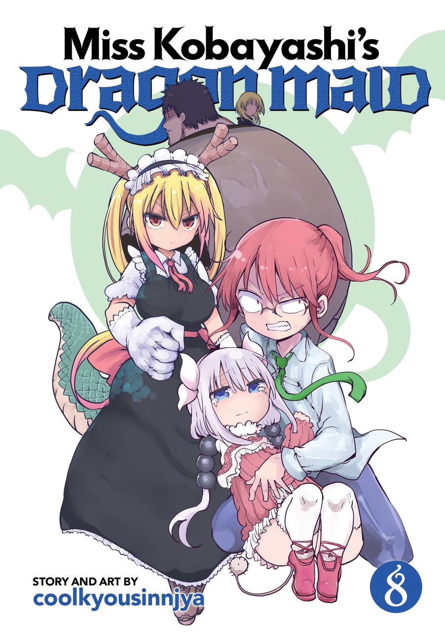 Miss Kobayashi's Dragon Maid Vol. 8-Manga and East Asian style / tradition comic books-買書書 BuyBookBook