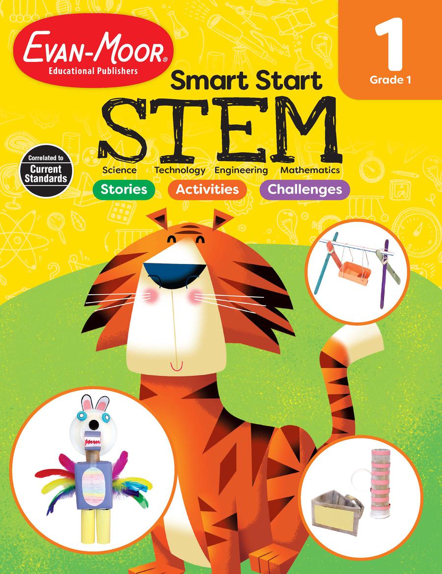 Smart Start: STEM, Grade 1 Workbook-買書書 BuyBookBook