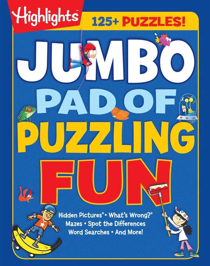 Jumbo Pad of Puzzling Fun-Children’s / Teenage general interest: Hobbies/ quizzes/ toys and games-買書書 BuyBookBook