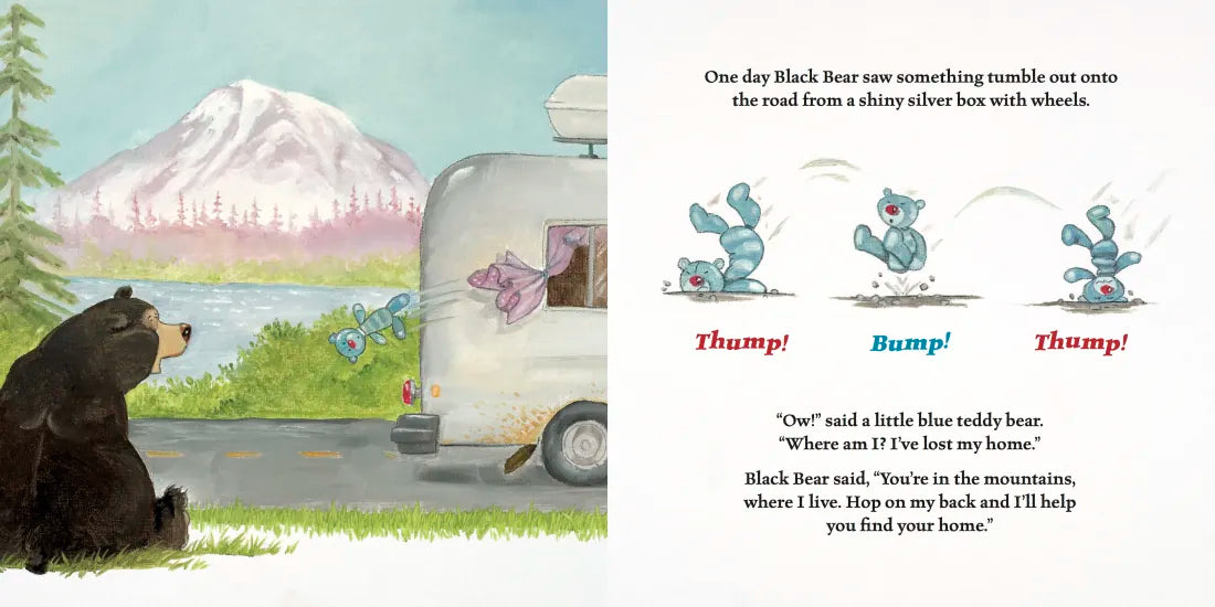 Three Bears of the Pacific Northwest US - Board book