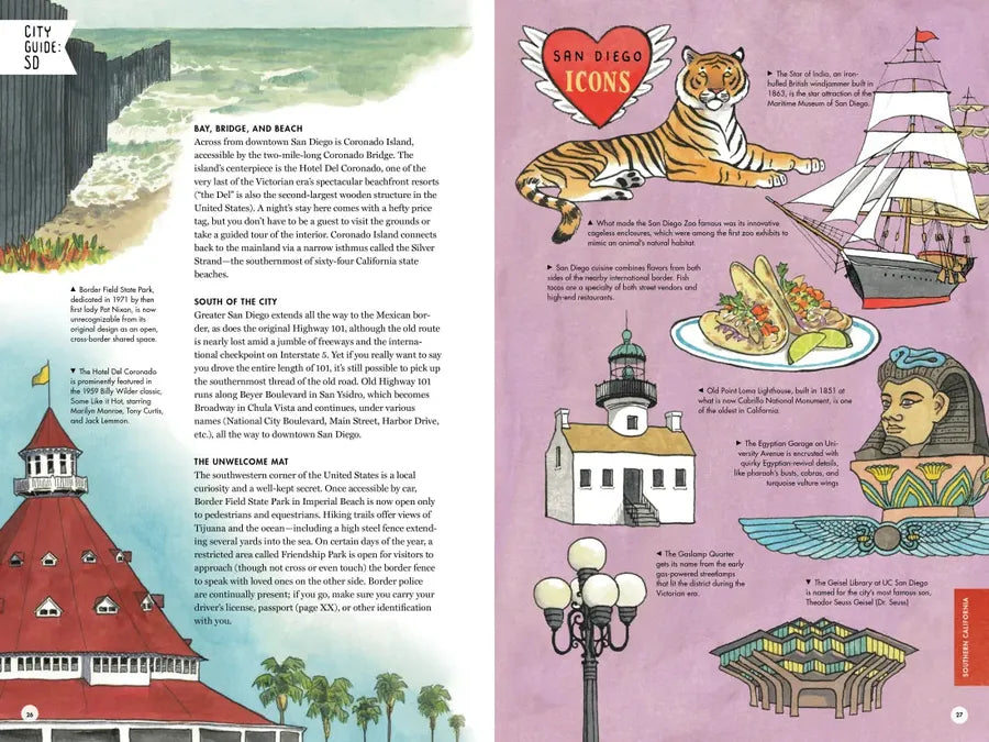 The Best Coast: A Road Trip Atlas US - Paperback / softback