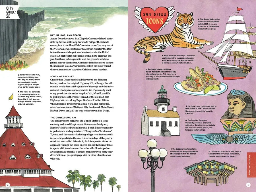 The Best Coast: A Road Trip Atlas US - Paperback / softback
