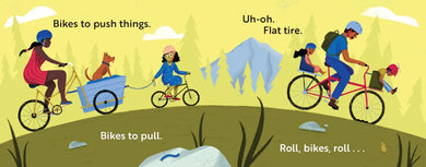 Go, Bikes, Go! A Bike Book for Toddlers 1-3 US - Board book