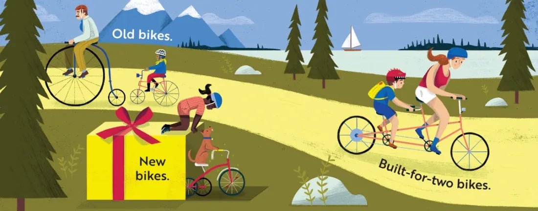 Go, Bikes, Go! US - Board book