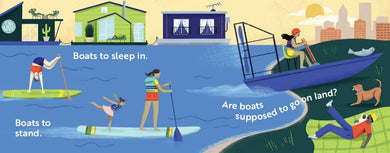 Go, Boats, Go! US - Board book