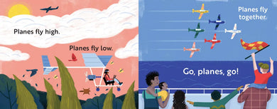 Go, Planes, Go! A Plane Book for Toddlers 1-3 US - Board book