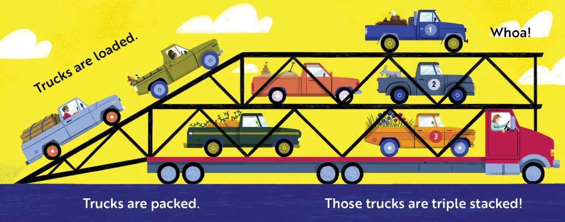 Go, Trucks, Go! A Truck Book for Toddlers 1-3 US - Board book